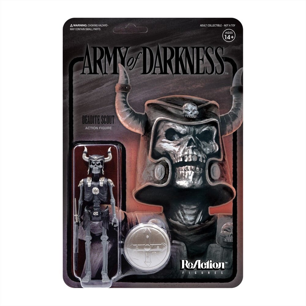 ReAction Figure: Army of Darkness - Deadite Scout, Black & White - Third Eye