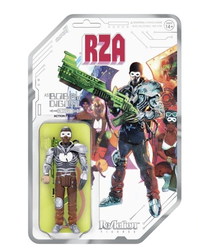Super7 ReAction: RZA as Bobby Digital