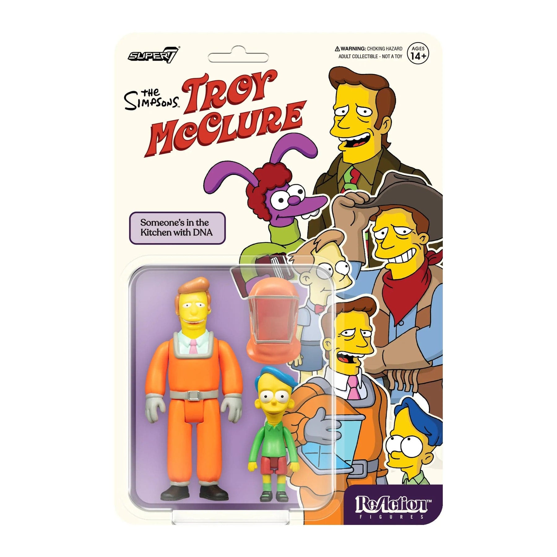 Super7 Toys > Action Figures > Super7 Super7 ReAction: Simpsons - Troy McClure, Someone's in the Kitchen 840049816251 RE-SIMPW02-TRY-01