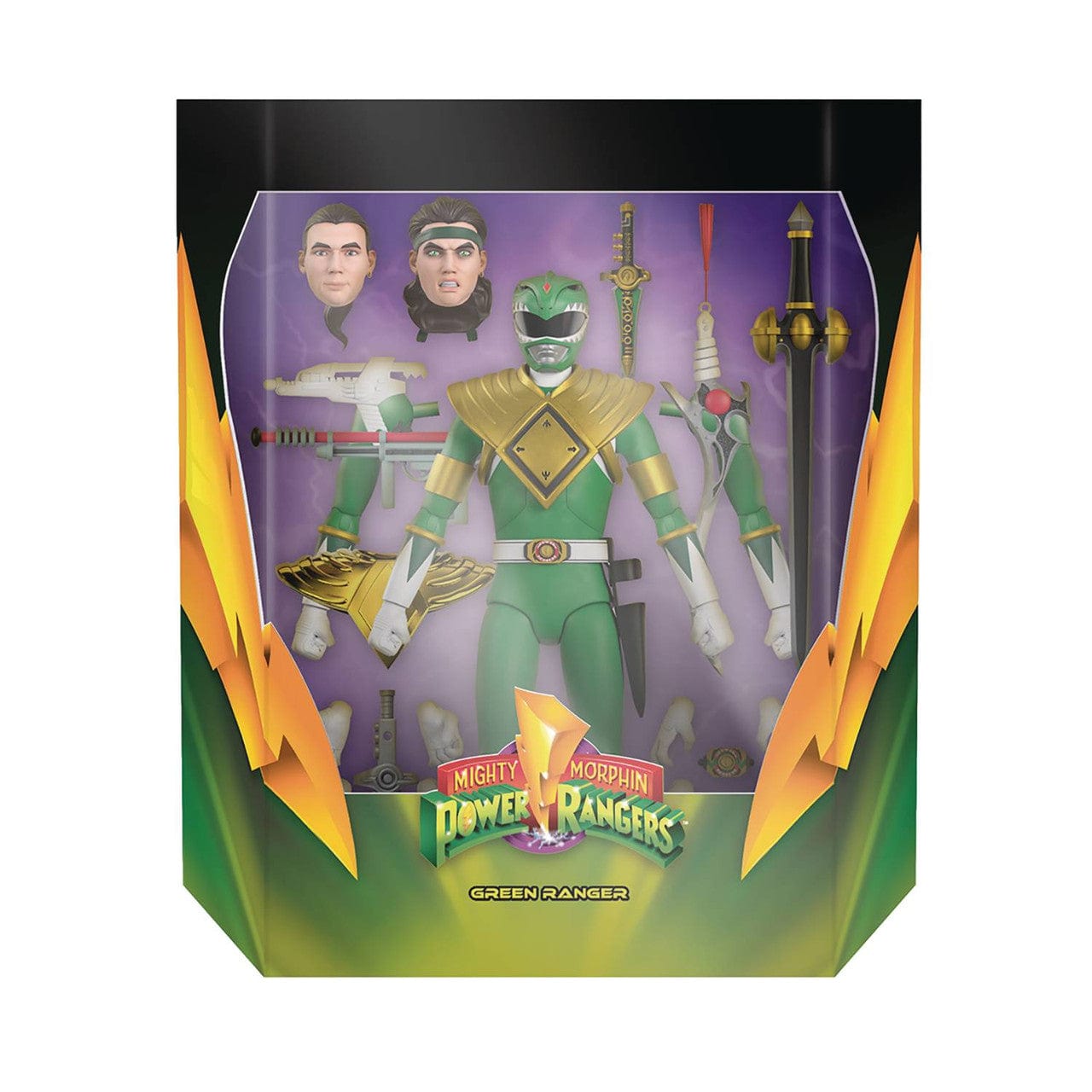 Super7 Toys > Action Figures > Super7 Ultimates: Mighty Morphin Power Rangers - Green Ranger 840049812994 DE-POWRW01-GRG-01