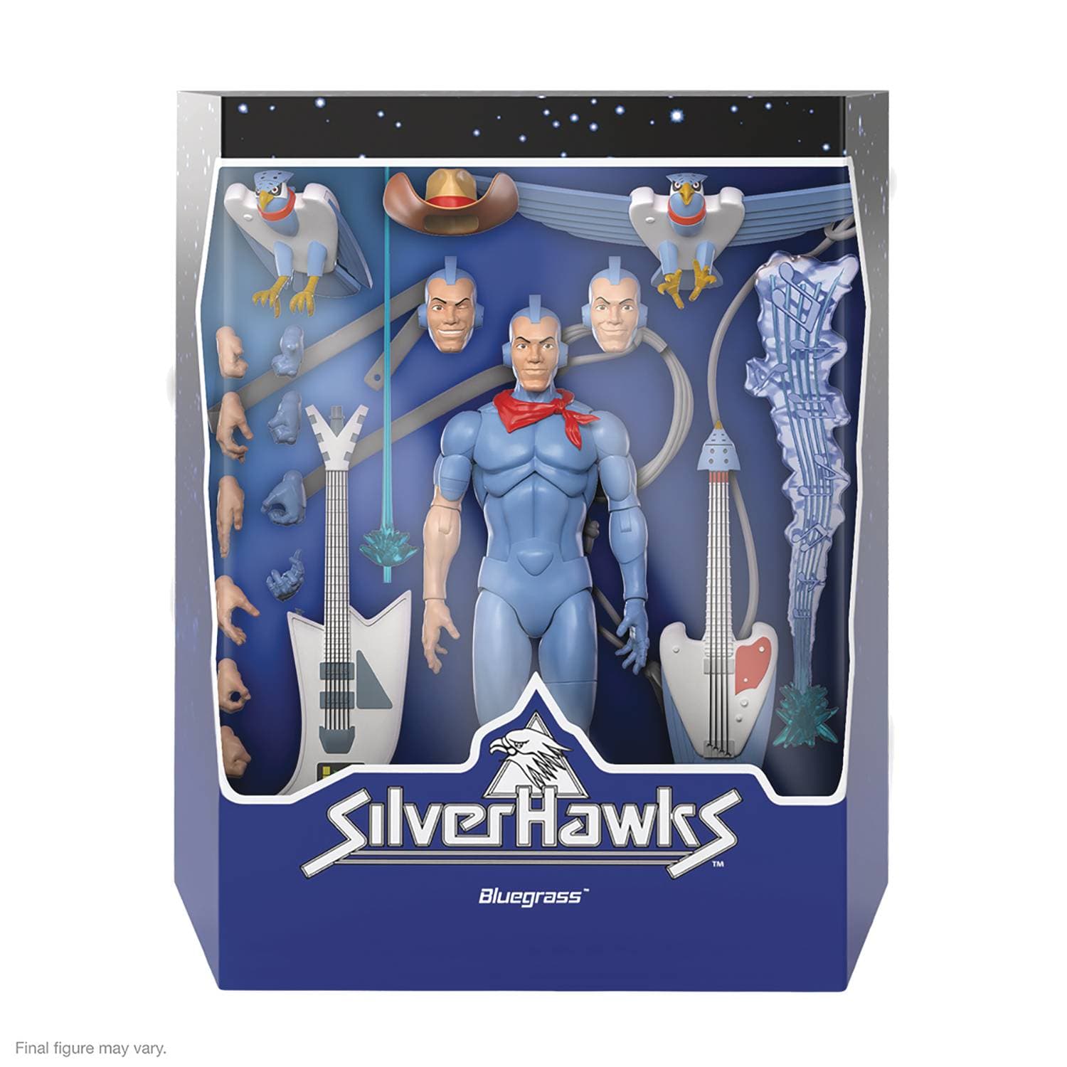 Super7 Toys > Action Figures > Super7 Ultimates: Silverhawks - Bluegrass 840049818408 SEP218184