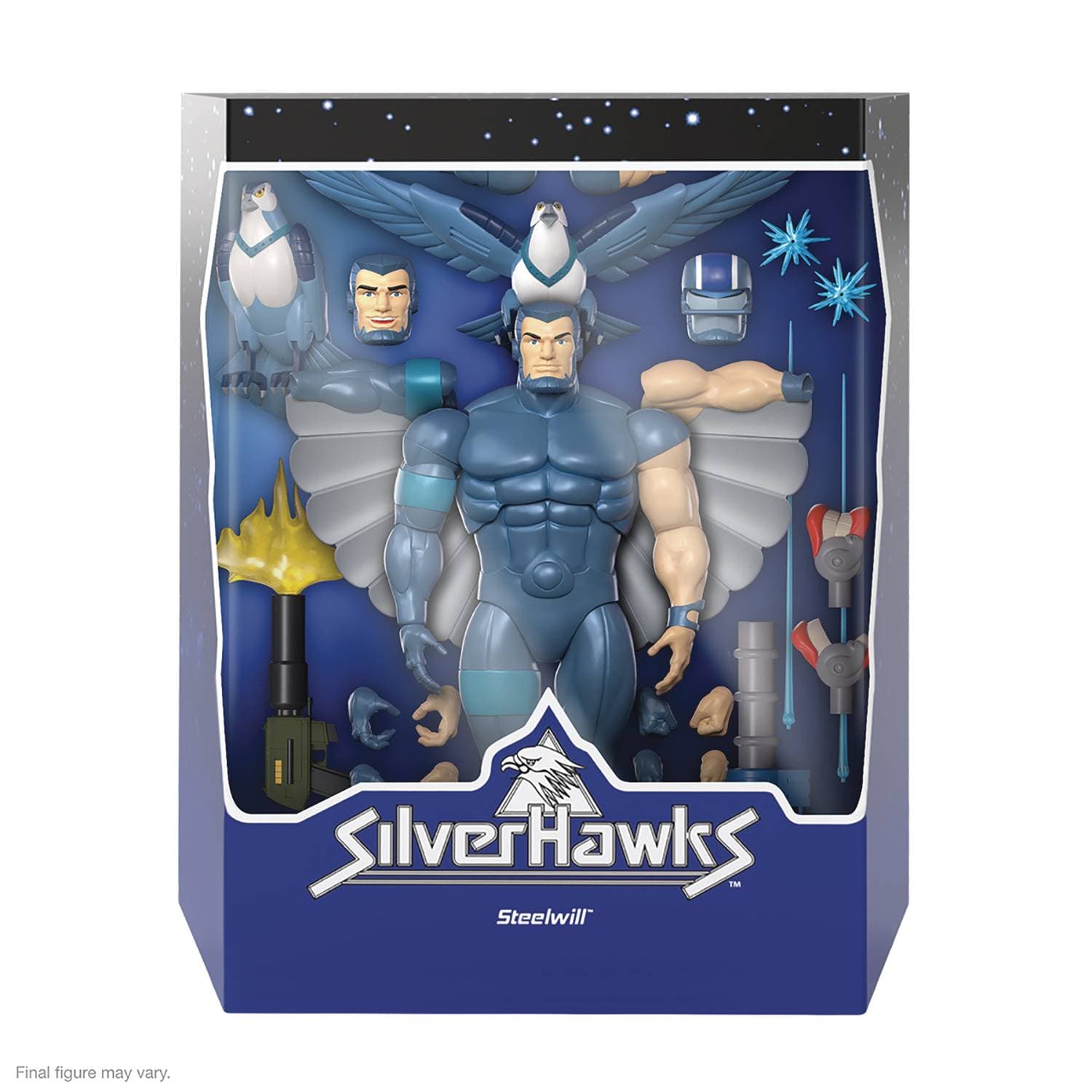 Super7 Toys > Action Figures > Super7 Ultimates: Silverhawks - Steelwill 840049818415 SEP218187