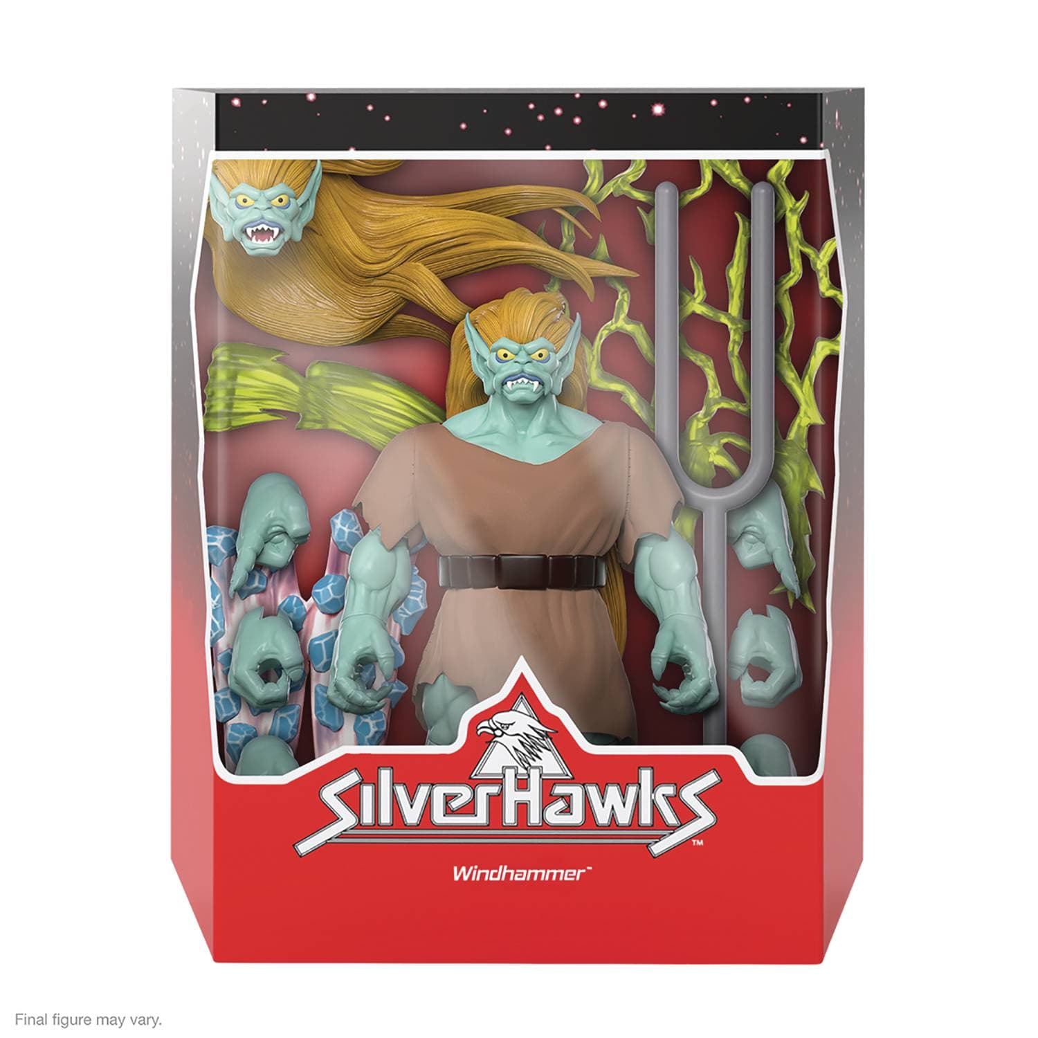 Super7 Toys > Action Figures > Super7 Ultimates: Silverhawks - Windhammer 840049818422 SEP218188