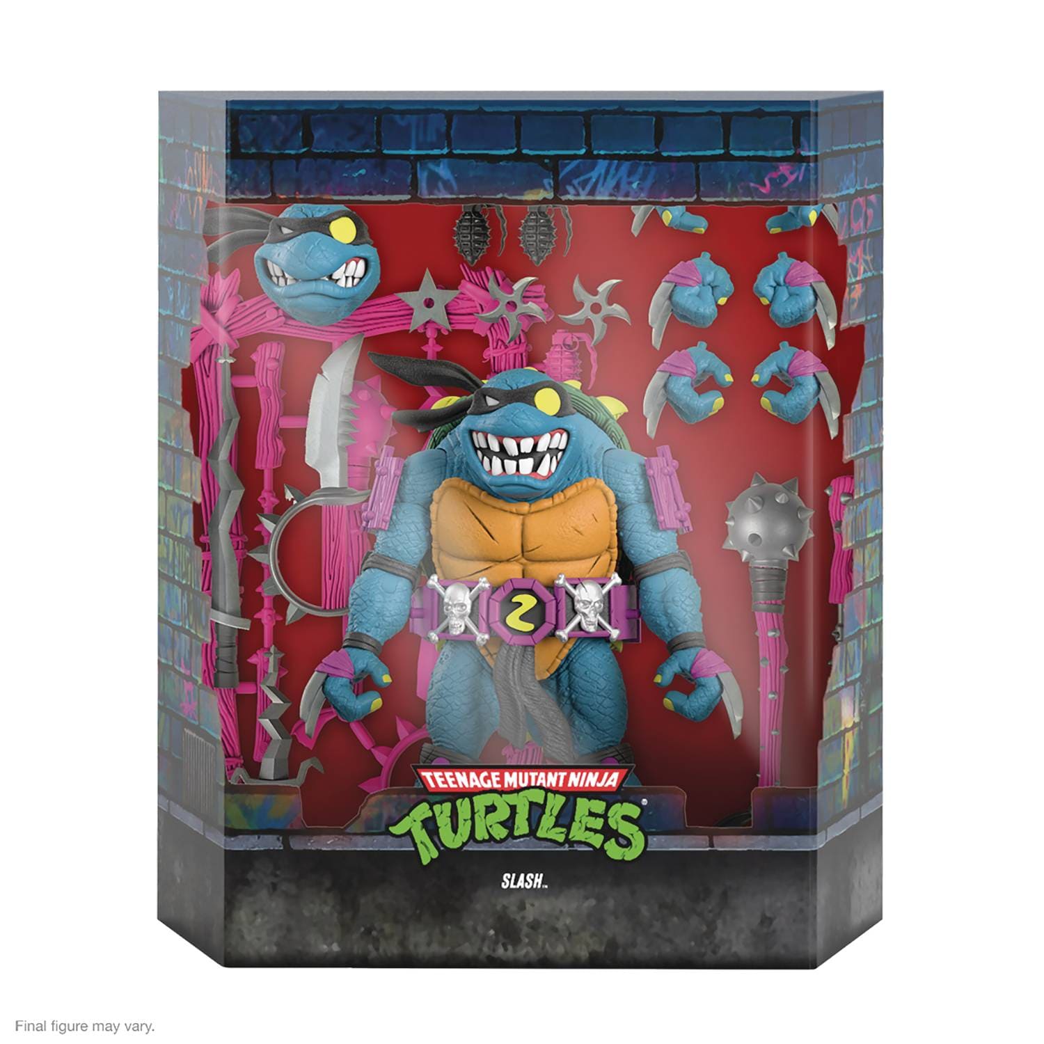 Super7 Toys > Action Figures > Super7 Ultimates: Teenage Mutant Ninja Turtles - Slash 840049818828 AUG218215