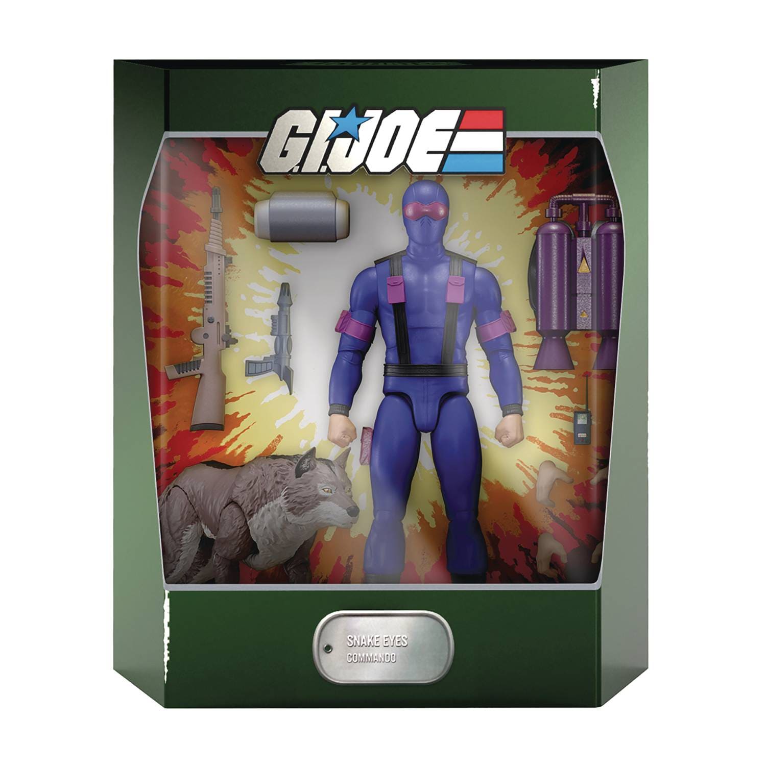 Super7 Toys > Action Figures > Super7 Ultimates!: G.I. Joe - Snake Eyes, Elite Commando 840049817241 JUN218242