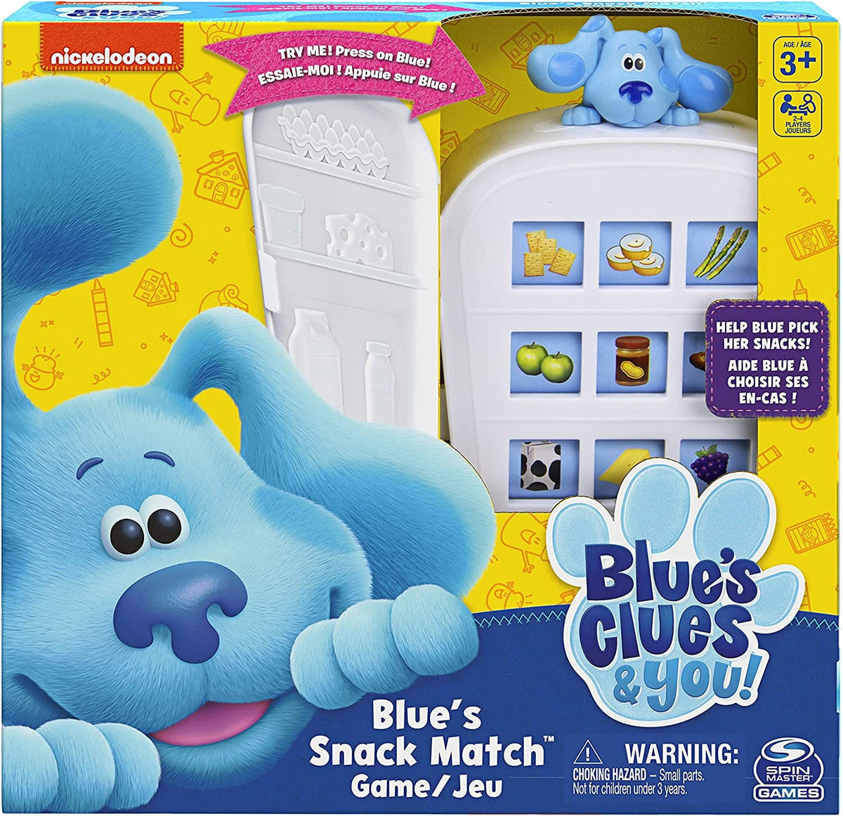 --- Board Games > Large Box Games Blue's Clues & You!: Blue's Snack Match 778988313503 6058525