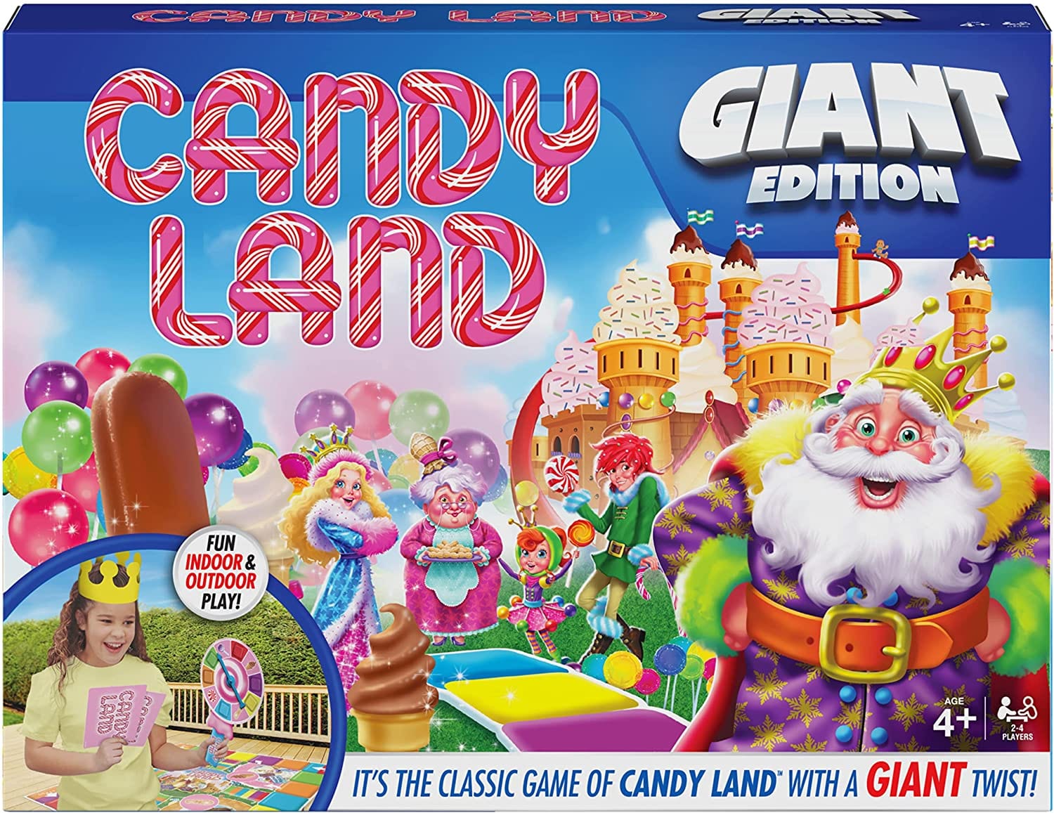 --- Board Games > Large Box Games Candy Land: Giant Edition 778988409763 6063157