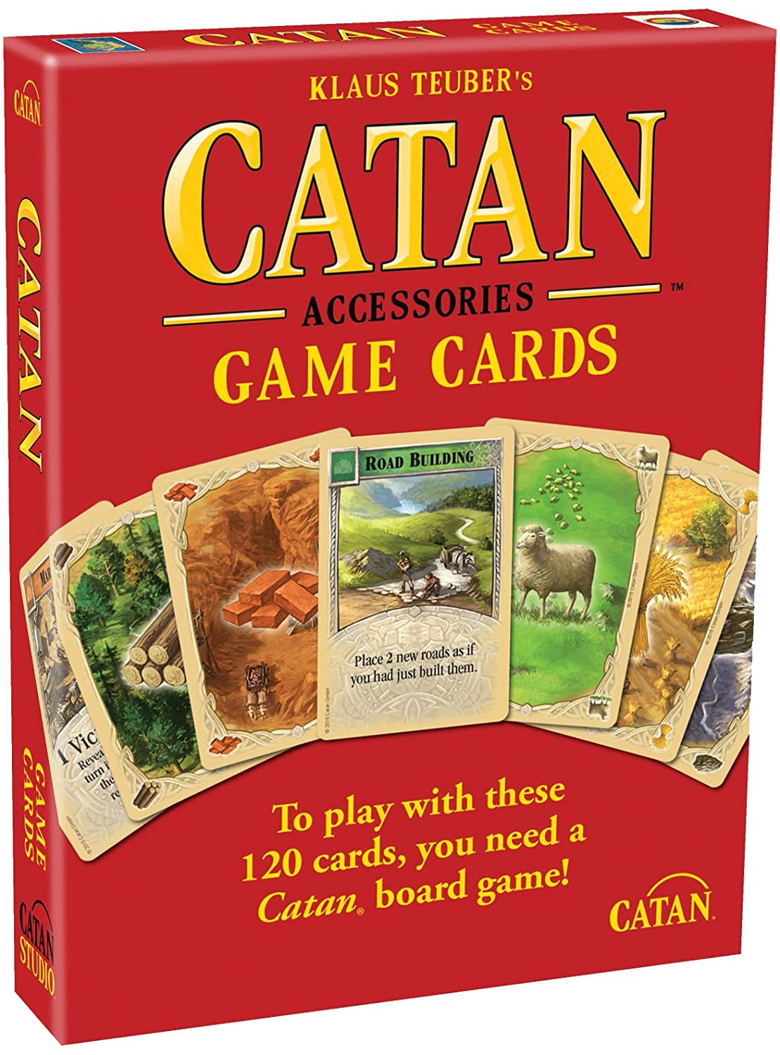 --- Board Games > Large Box Games Catan: Base Game Cards 029877031214 CN3121