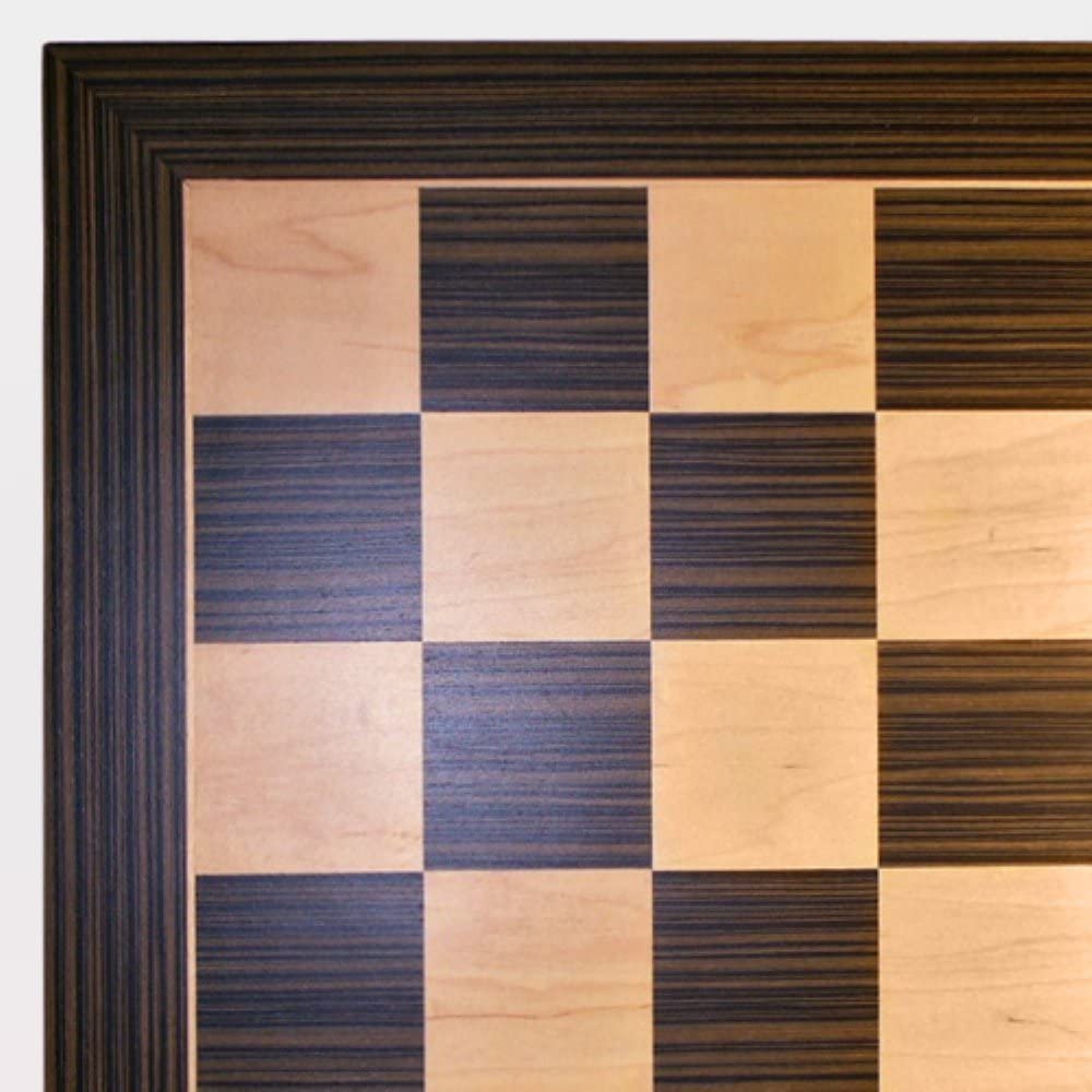 --- Board Games > Large Box Games Chess Board: Ebony & Maple Veneer, 14" 035756403607 40360EBC