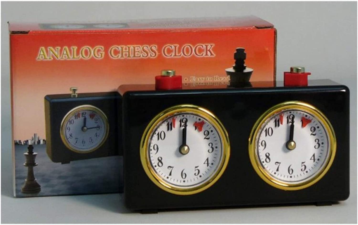 --- Board Games > Large Box Games Chess Clock: Analog 035756400507 4005AC