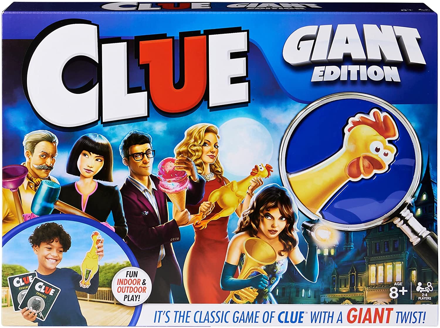 --- Board Games > Large Box Games Clue: Giant Edition 778988406298 6062876