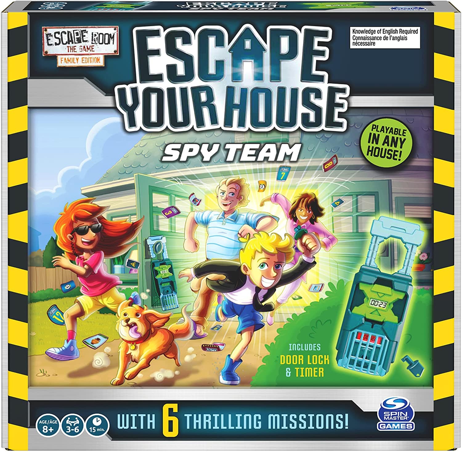 --- Board Games > Large Box Games Escape Your House: Spy Team 778988383339 20133638