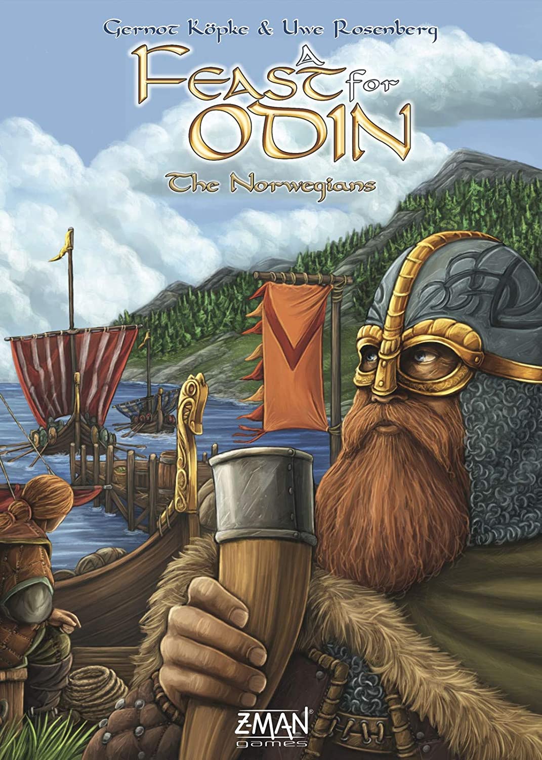 --- Board Games > Large Box Games Feast For Odin: Norwegians 841333107680 FL102