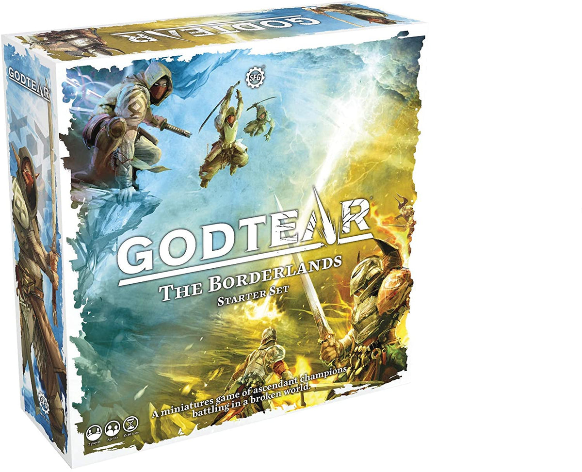 --- Board Games > Large Box Games Godtear: Borderlands Starter Set - Titus, the Disgraced & Finvarr, Lord of Mirages 5060453693469 STFGT012