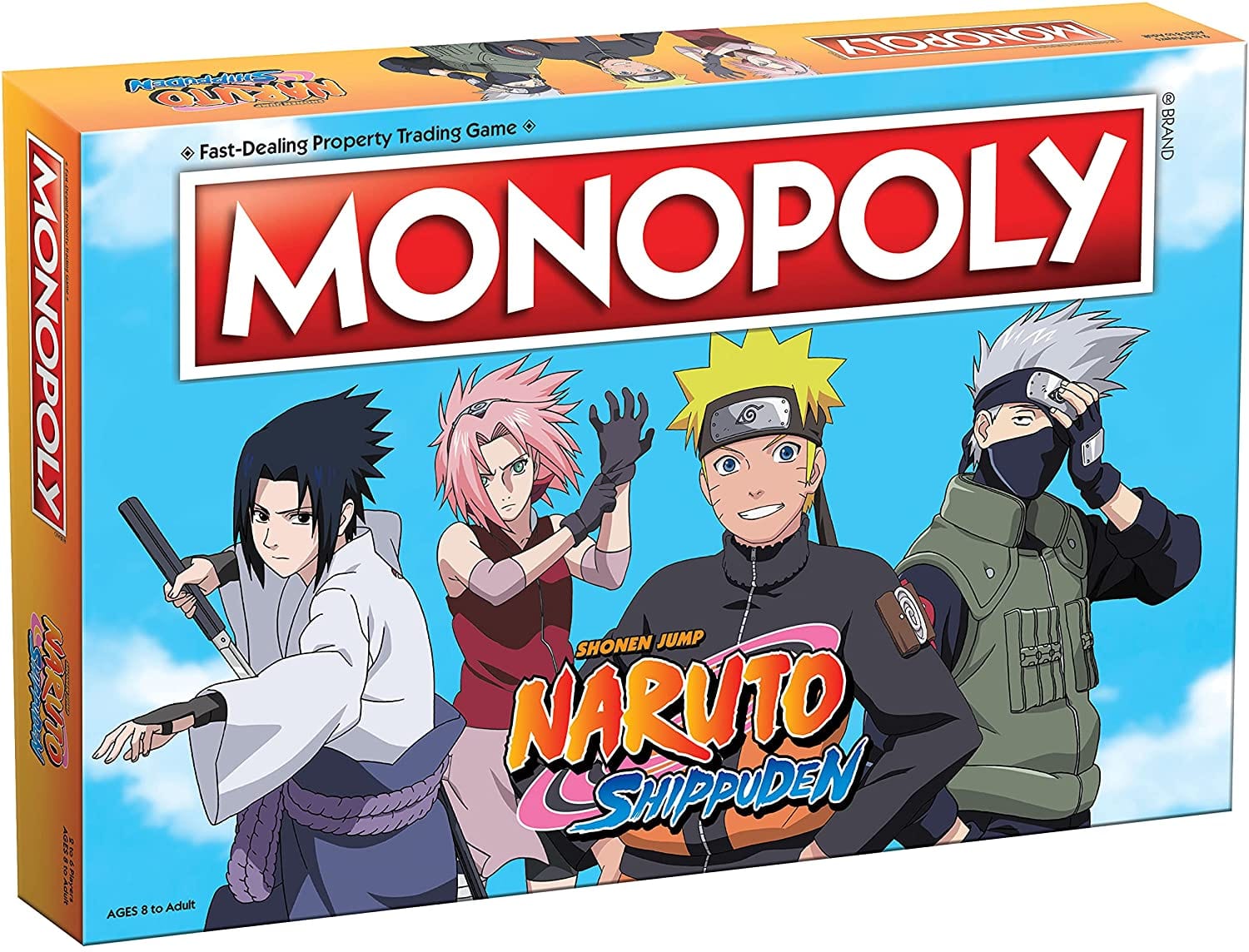 USAopoly Board Games > Large Box Games Monopoly: Naruto 700304153531 MN086-711