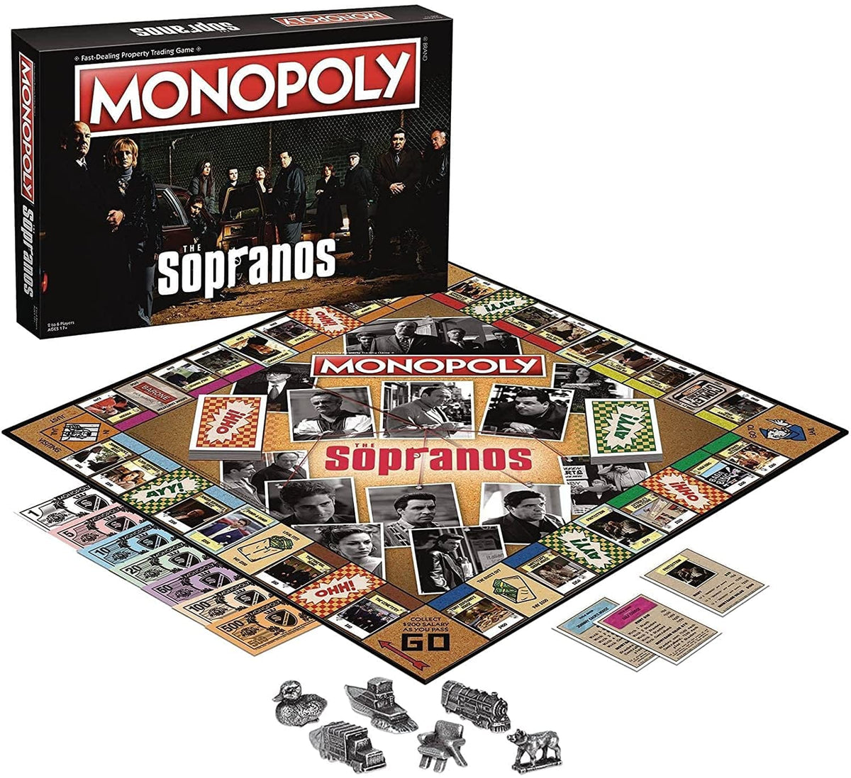 --- Board Games > Large Box Games Monopoly: Sopranos 700304155559 MN104-663-002100-06