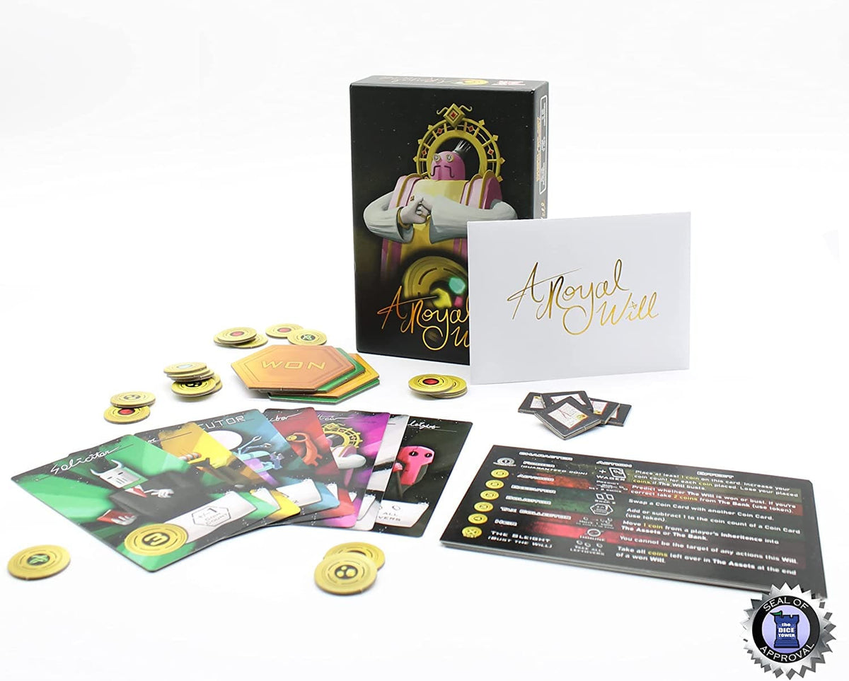 --- Board Games > Large Box Games Royal Will 672975611064 MMG 1808