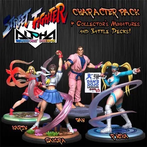 --- Board Games > Large Box Games Street Fighter: Street Fighter Alpha Character Pack 50482428 JASMGSF03