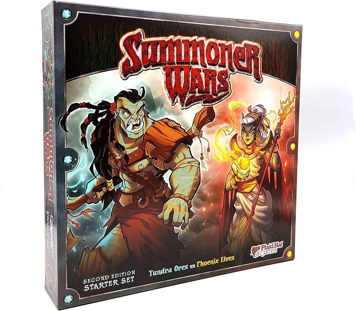 --- Board Games > Large Box Games Summoner Wars 2E: Starter Set - Tundra Orcs vs. Phoenix Elves 850018877237 PHG3601