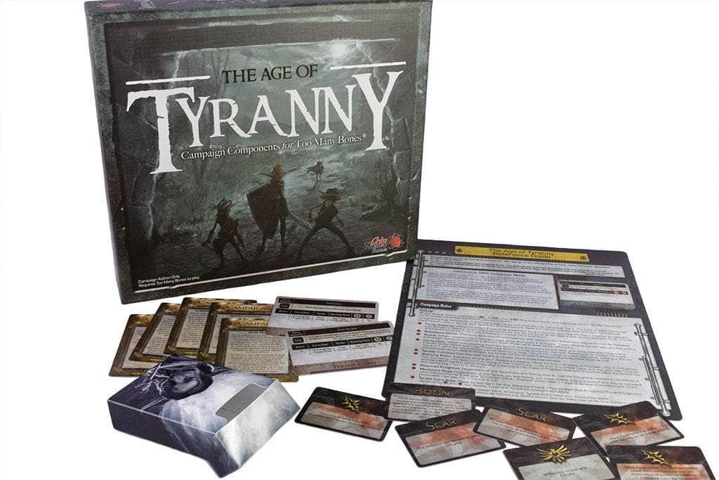 --- Board Games > Large Box Games Too Many Bones: Age of Tyranny 704725643985 TMB-ADD-011