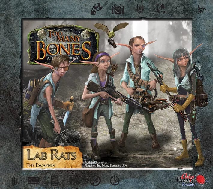 --- Board Games > Large Box Games Too Many Bones: Lab Rats 704725643879 TMB-ADD-024