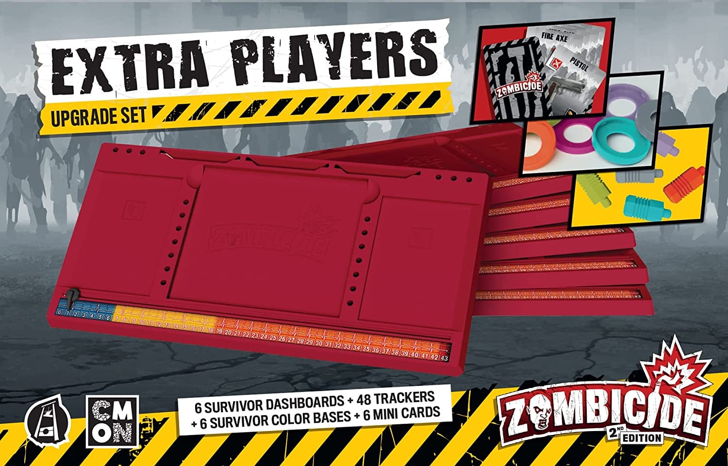 --- Board Games > Large Box Games Zombicide 2E: Extra Players Upgrade 889696011473 ZCD008