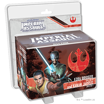 --- Tabletop Games > Miniature Games Star Wars - Imperial Assault: Ezra Bridger & Kanan Jarrus 841333105495 SWI55