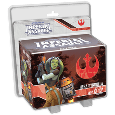 --- Tabletop Games > Miniature Games Star Wars - Imperial Assault: Hera Syndulla & C1-10P 841333103064 SWI43