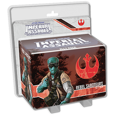 --- Tabletop Games > Miniature Games Star Wars - Imperial Assault: Rebel Saboteurs 9781633440272 SWI09