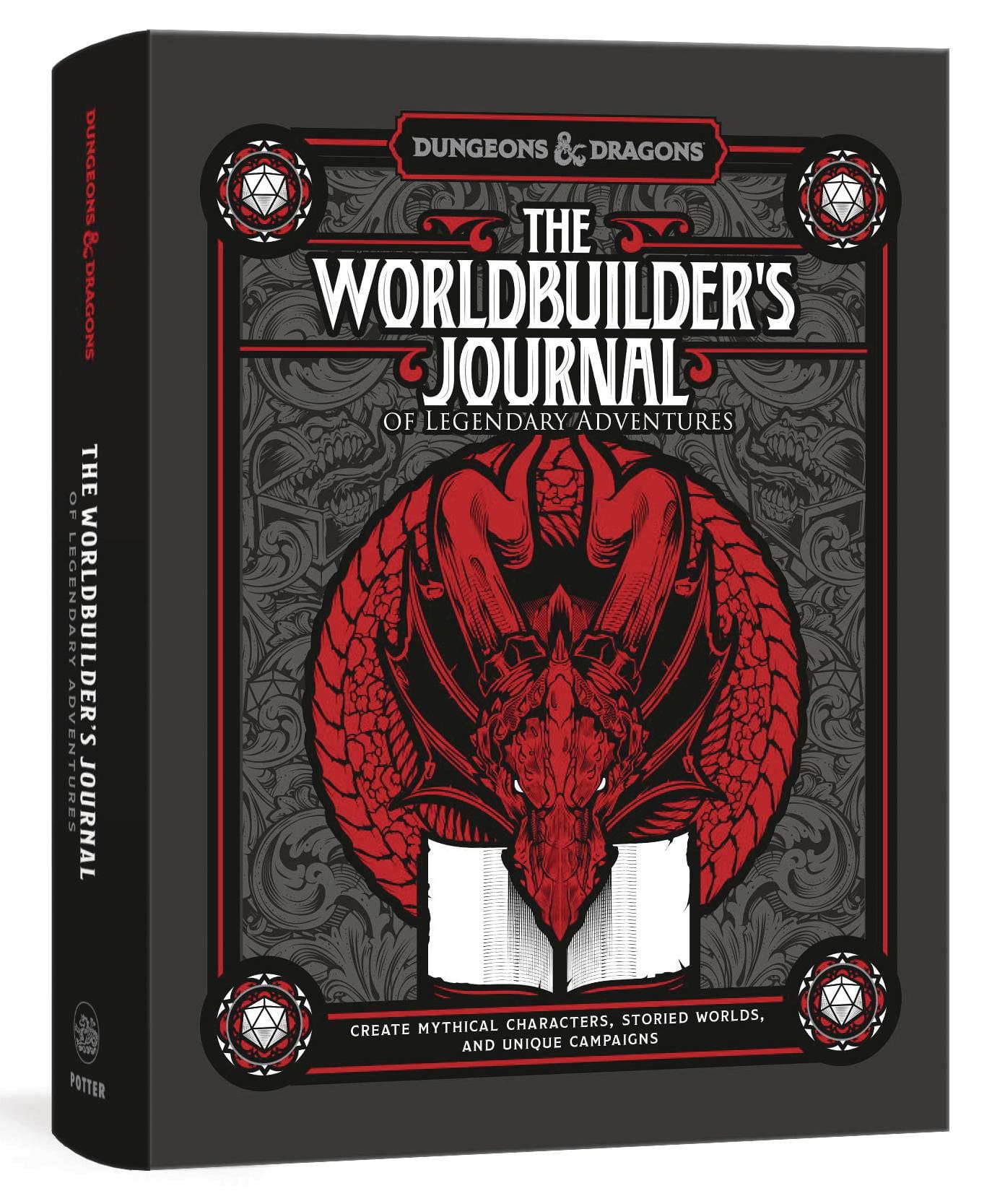 --- Tabletop Games > Role-Playing Games D&D 5E Tools: Worldbuilder's Journal 9781984824639 RHP 639