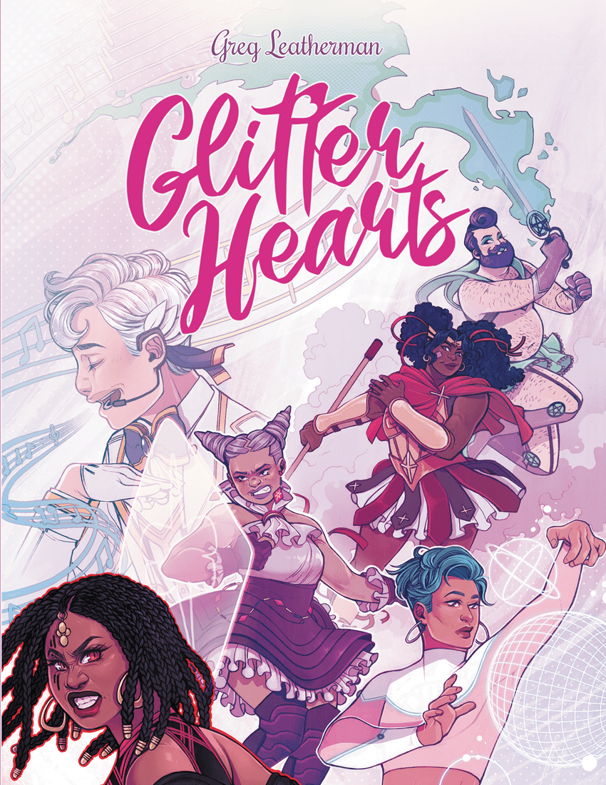 Glitter Hearts - Third Eye