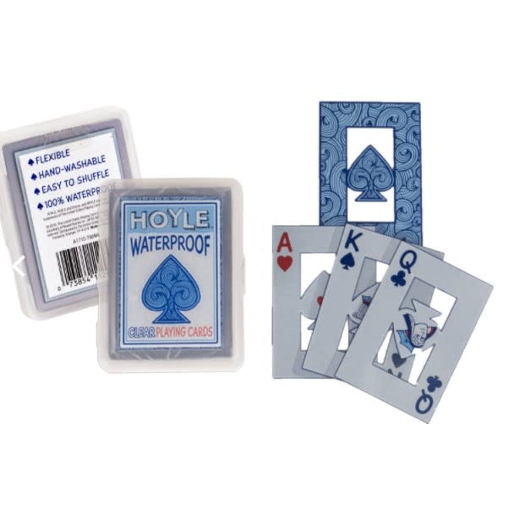 Hoyle: Clear Waterproof Playing Cards - Third Eye