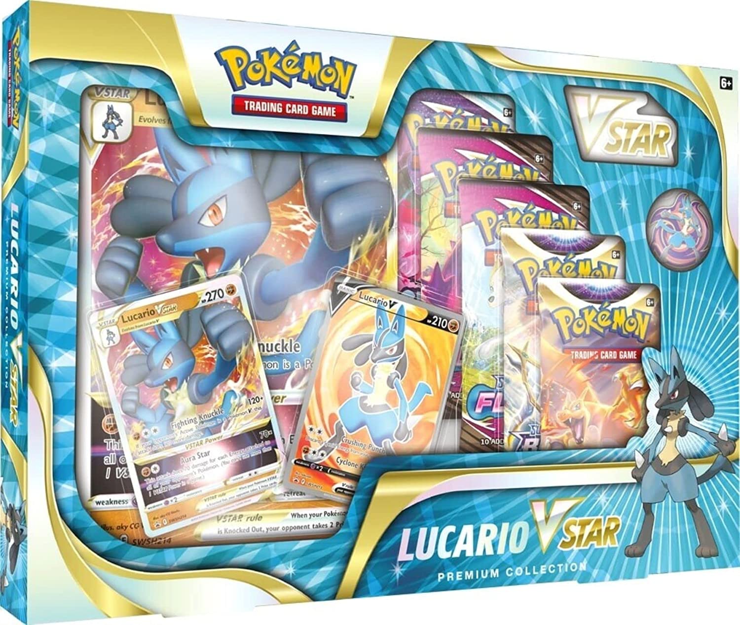 Pokemon: Lucario Vstar Premium Collection - Third Eye