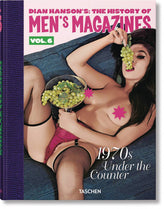 Taschen America L.L.C. Books HISTORY OF MENS ADV MAGAZINES HC VOL 06 1970S UNDER COUNTER 9783836592390 DEC221690