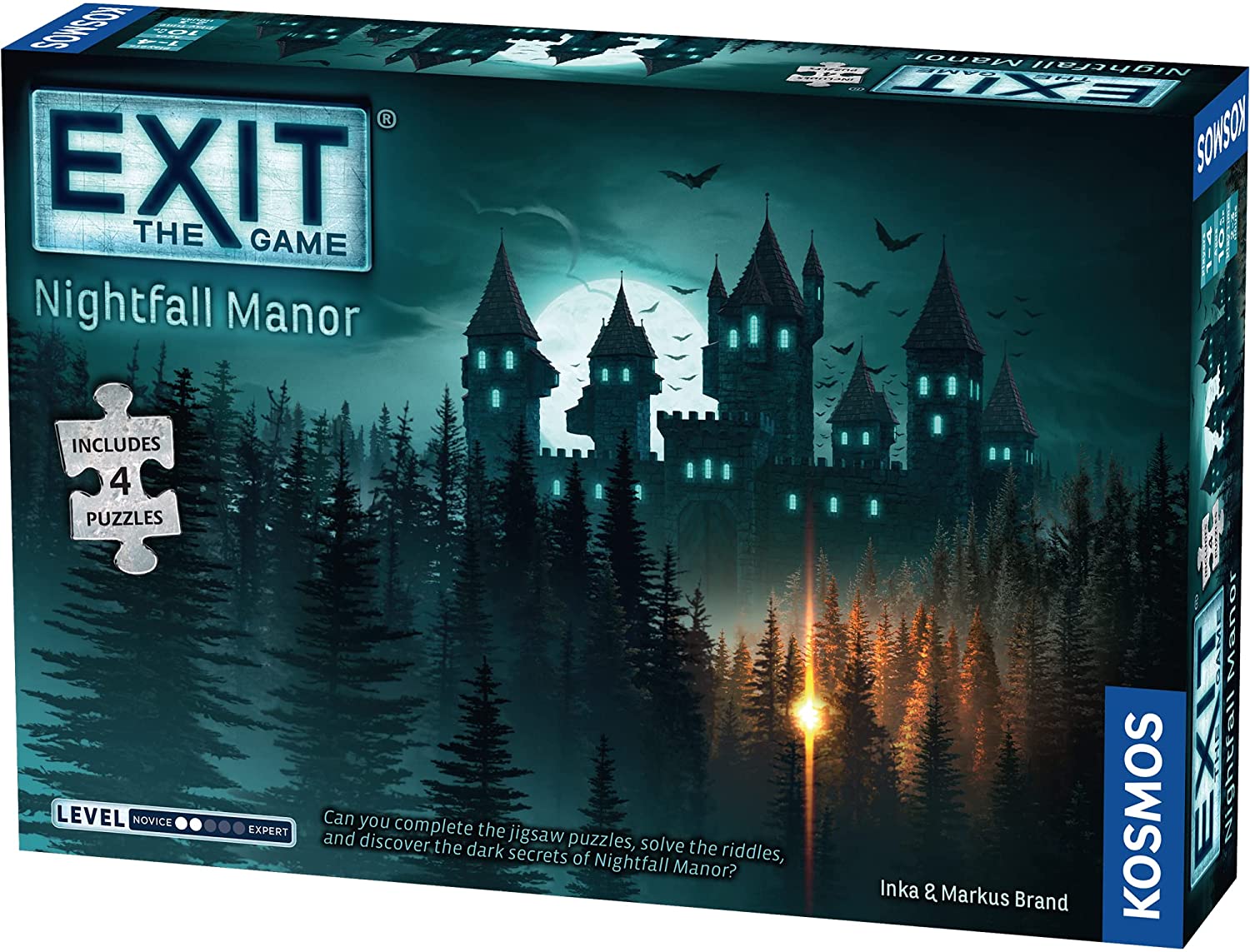 Thames & Kosmos Board Games > Small Box Games EXIT: Nightfall Manor (w/Puzzle) 814743016620 TAK 692880