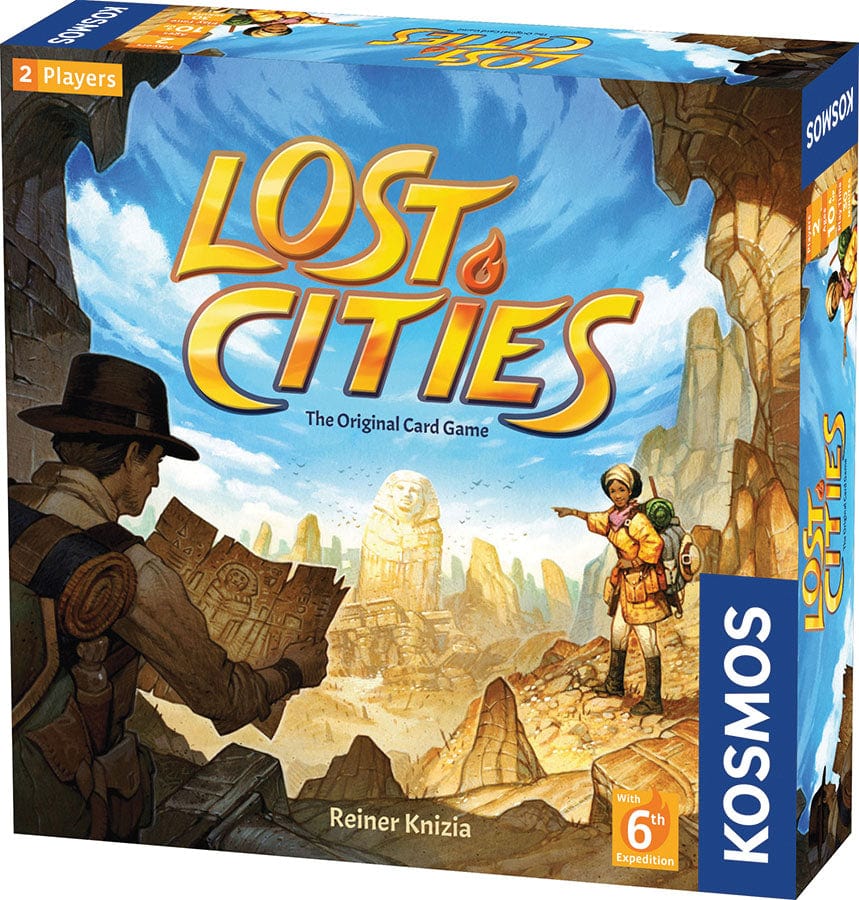 Thames & Kosmos Board Games > Small Box Games Lost Cities: Card Game (with 6th Expedition) 814743013896 TAK 691821