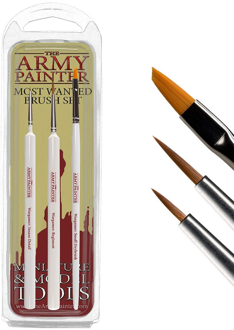 Army Painter: Wargamers Most Wanted Brush Set - Third Eye