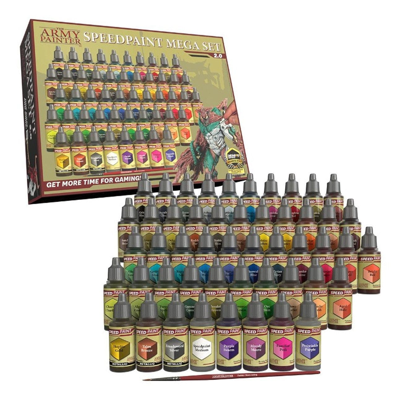 The Army Painter Hobby Supplies > Paints Speedpaint: Mega Set 2.0 5713799805705 TAP WP8057