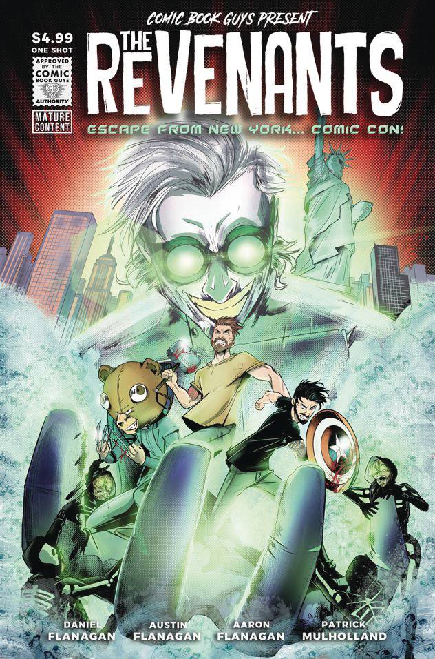 THE COMIC BOOK GUYS Comic Books REVENANTS ESCAPE FROM NEW YORK COMIC CON CVR A MULHOLLAND (M 657039779232 APR231325
