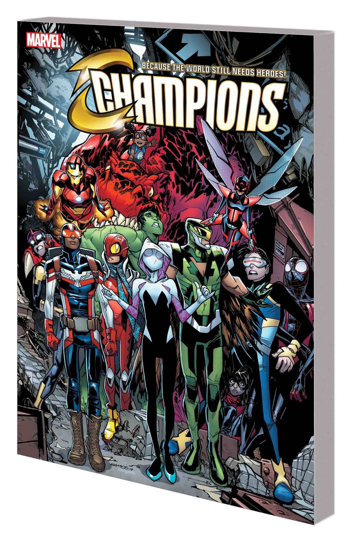 Third Eye Comics CHAMPIONS TP VOL 03 CHAMPION FOR A DAY 9781302906207 MAY180966
