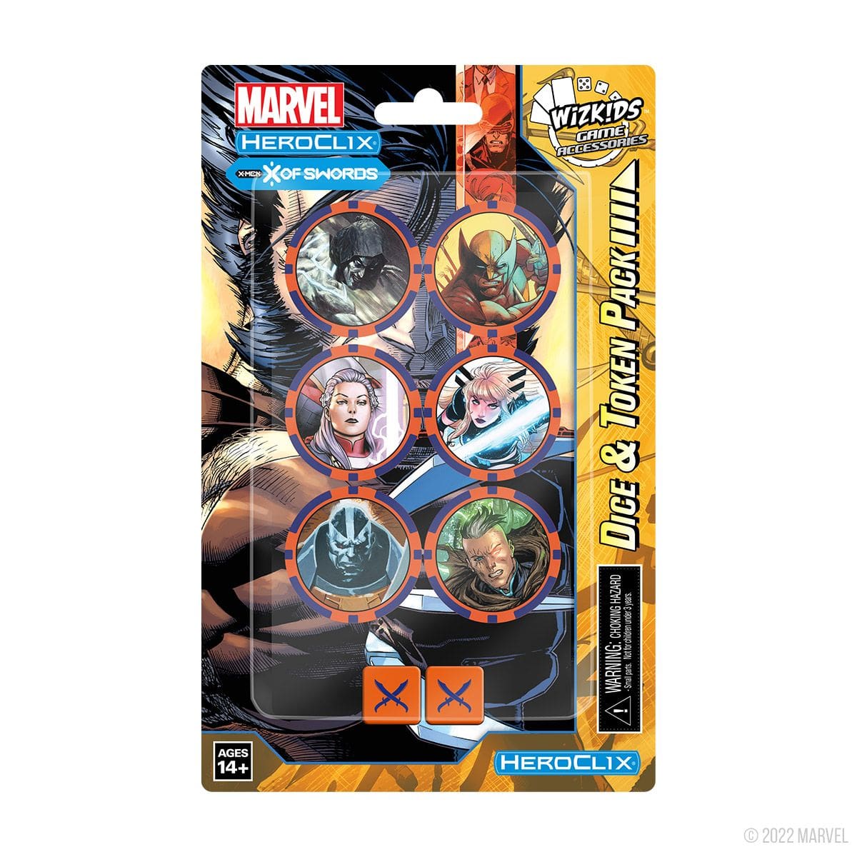 WizKids (Neca) Tabletop Games > Miniature Games HeroClix: X-Men X of Swords - Dice and Token Pack 634482848425 WZK 84842