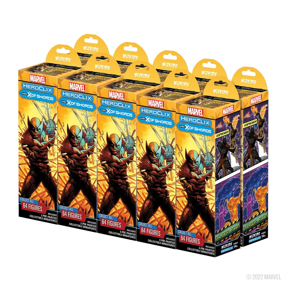 WizKids (Neca) Tabletop Games > Miniature Games HeroClix: X-Men X of Swords - Booster Brick 634482848371 WZK 84837