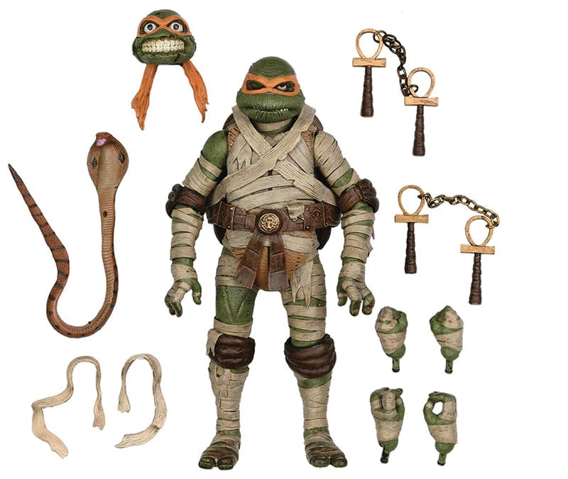Neca: Teenage Mutant Ninja Turtles x Universal Monsters - Michelangelo as the Mummy - Third Eye