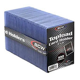 BCW Game Supplies > Card Sleeves BCW TOPLOADER 3" X 4" 722626007972