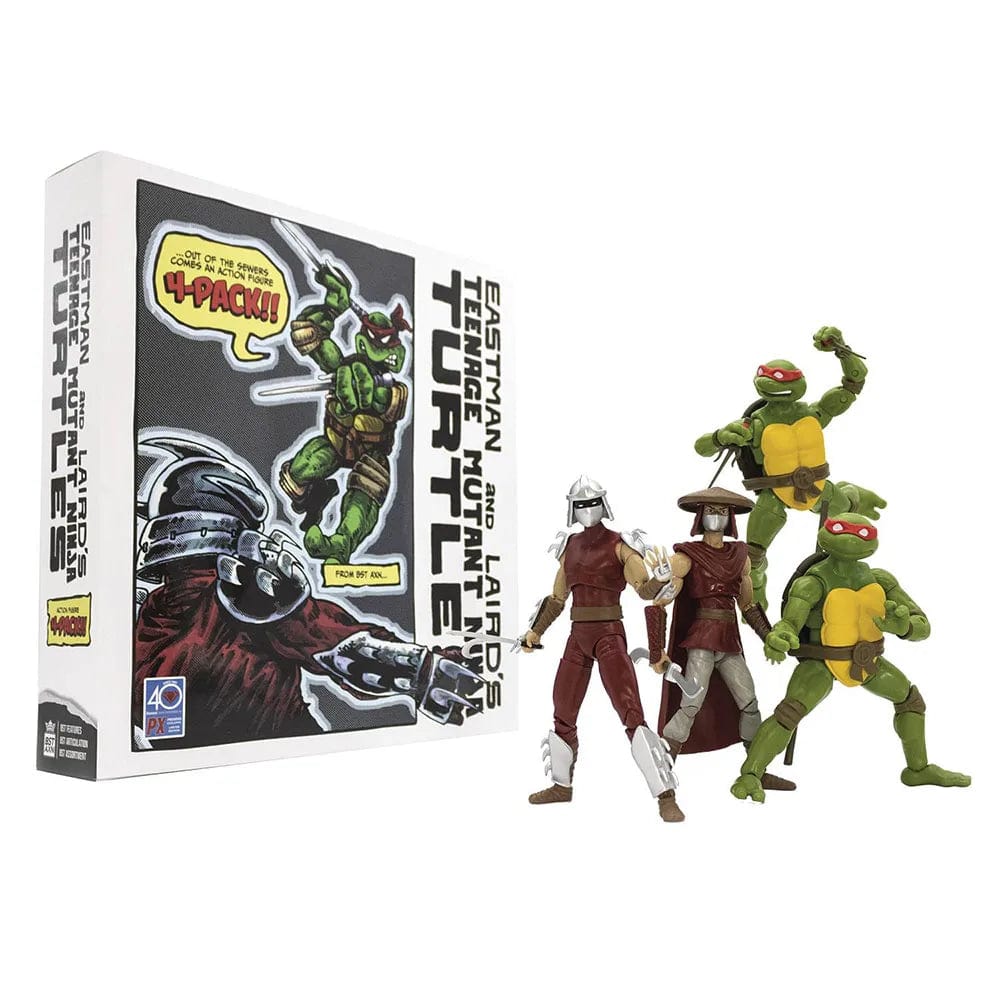 Third Eye Toys > Action Figures > Other Action Figures BST AXN: Teenage Mutant Ninja Turtles - Michelangelo & Leonardo 4-Pack 850018355858