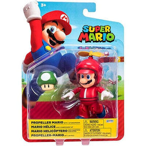 Third Eye Toys > Action Figures > Other Action Figures Jakks: Super Mario - Propellor Mario 4" 192995408272