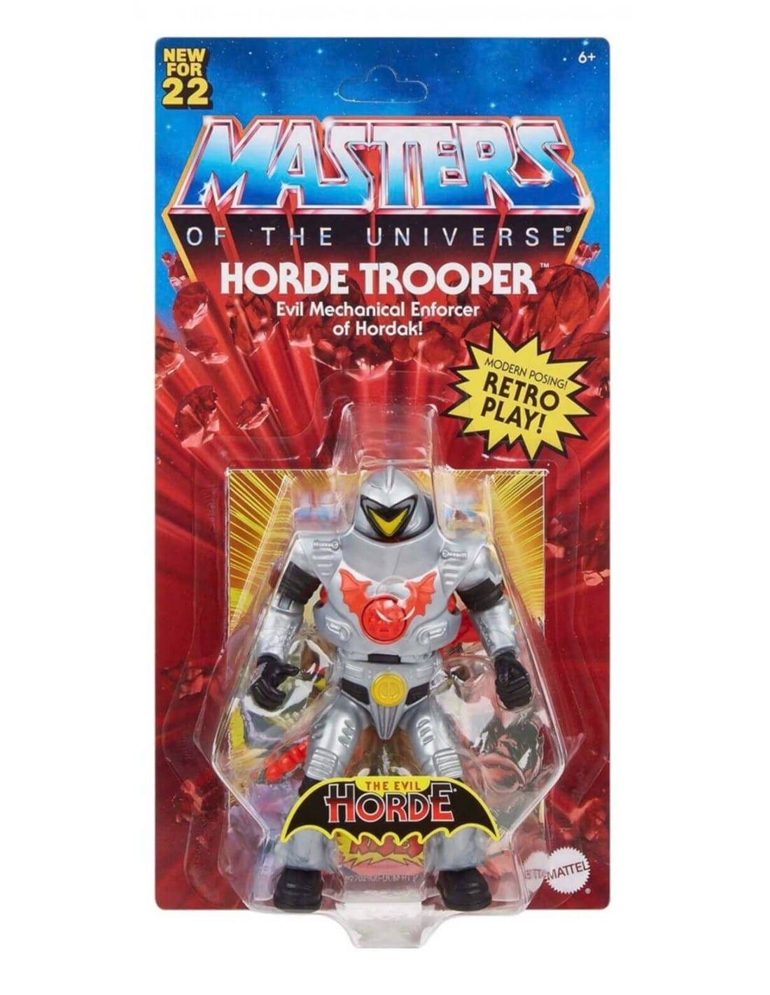 Third Eye Toys > Action Figures > Other Action Figures Mattel: Masters of the Universe - Horde Trooper (New for 22) 194735030712