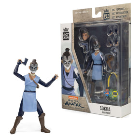 SDCC 2022 BST AXN AVATAR LAB SOKKA WAR PAINT PX 5IN AF - Third Eye