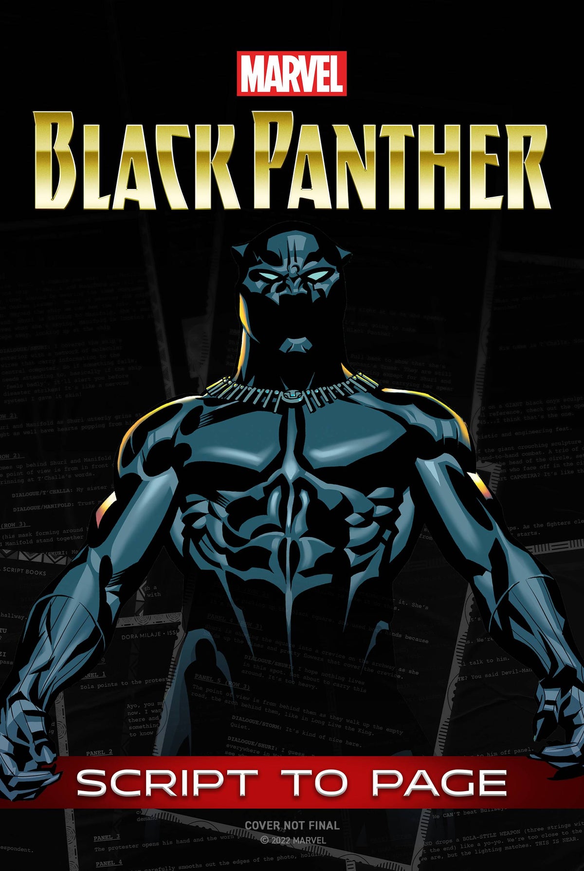Titan Books Books MARVELS BLACK PANTHER SCRIPT TO PAGE HC 9781789098846 AUG221912