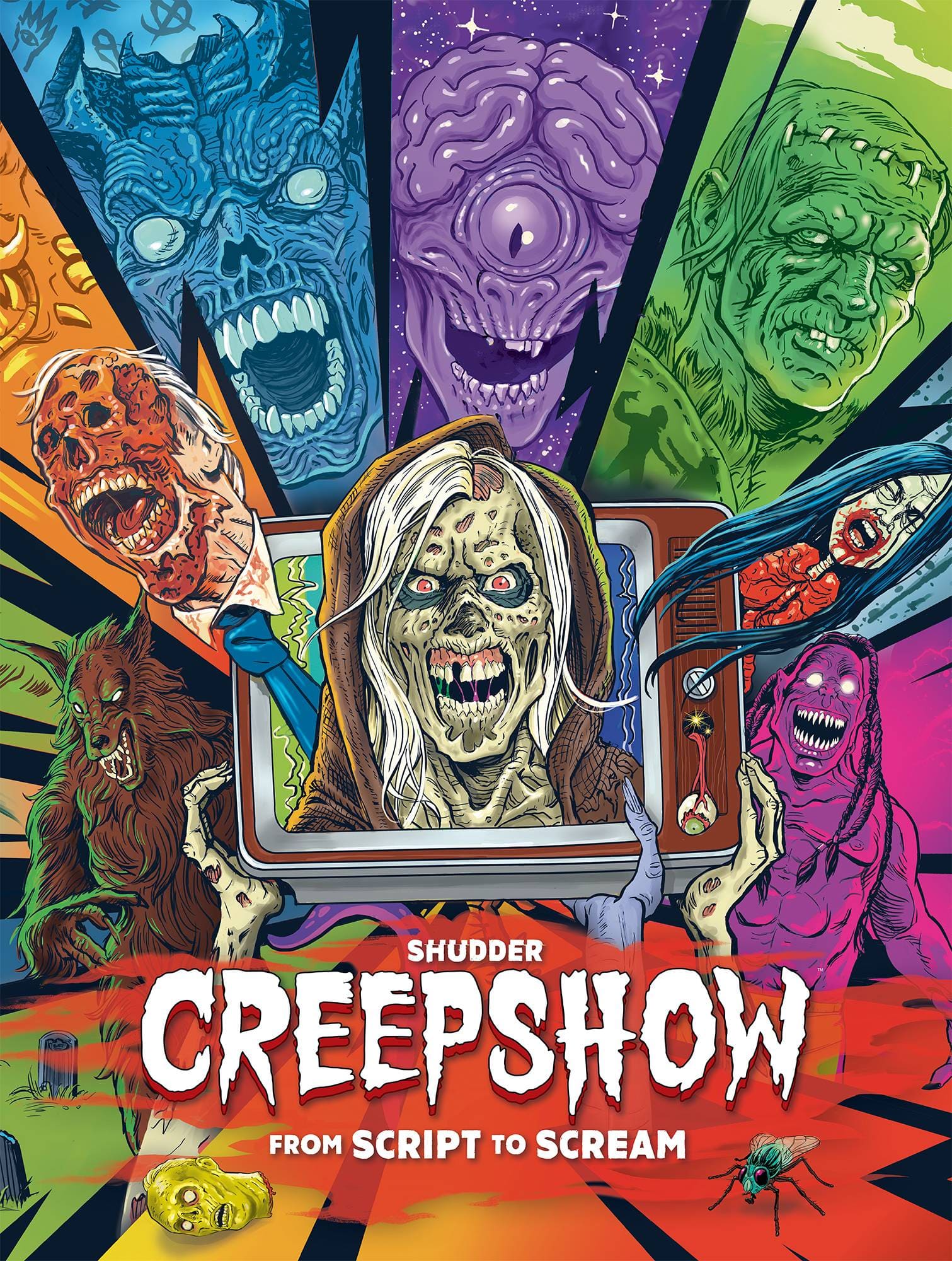 Titan Books Books SHUDDERS CREEPSHOW FROM SCRIPT TO SCREEN HC 9781803363066 AUG221923